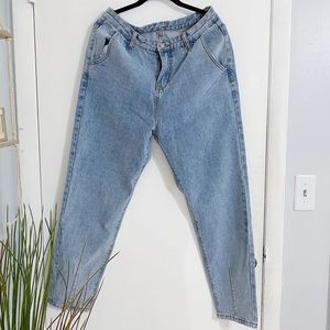 Zaful Mom Jeans Light Blue - Size L